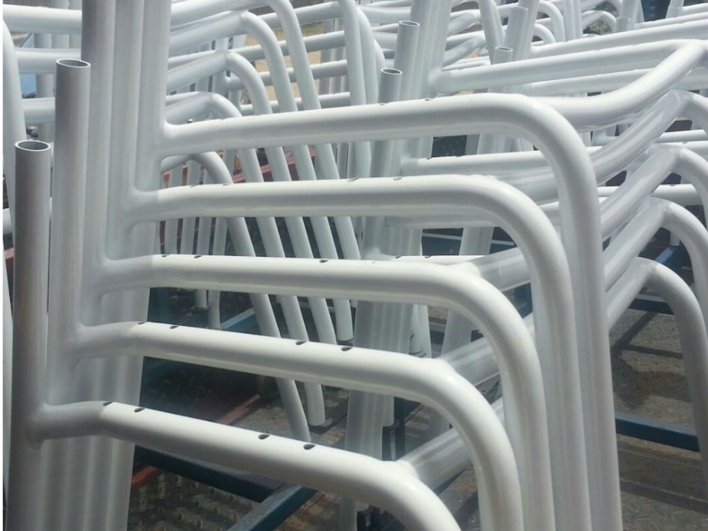 Powder coated outdoor furniture - Mohisis Proton Industries